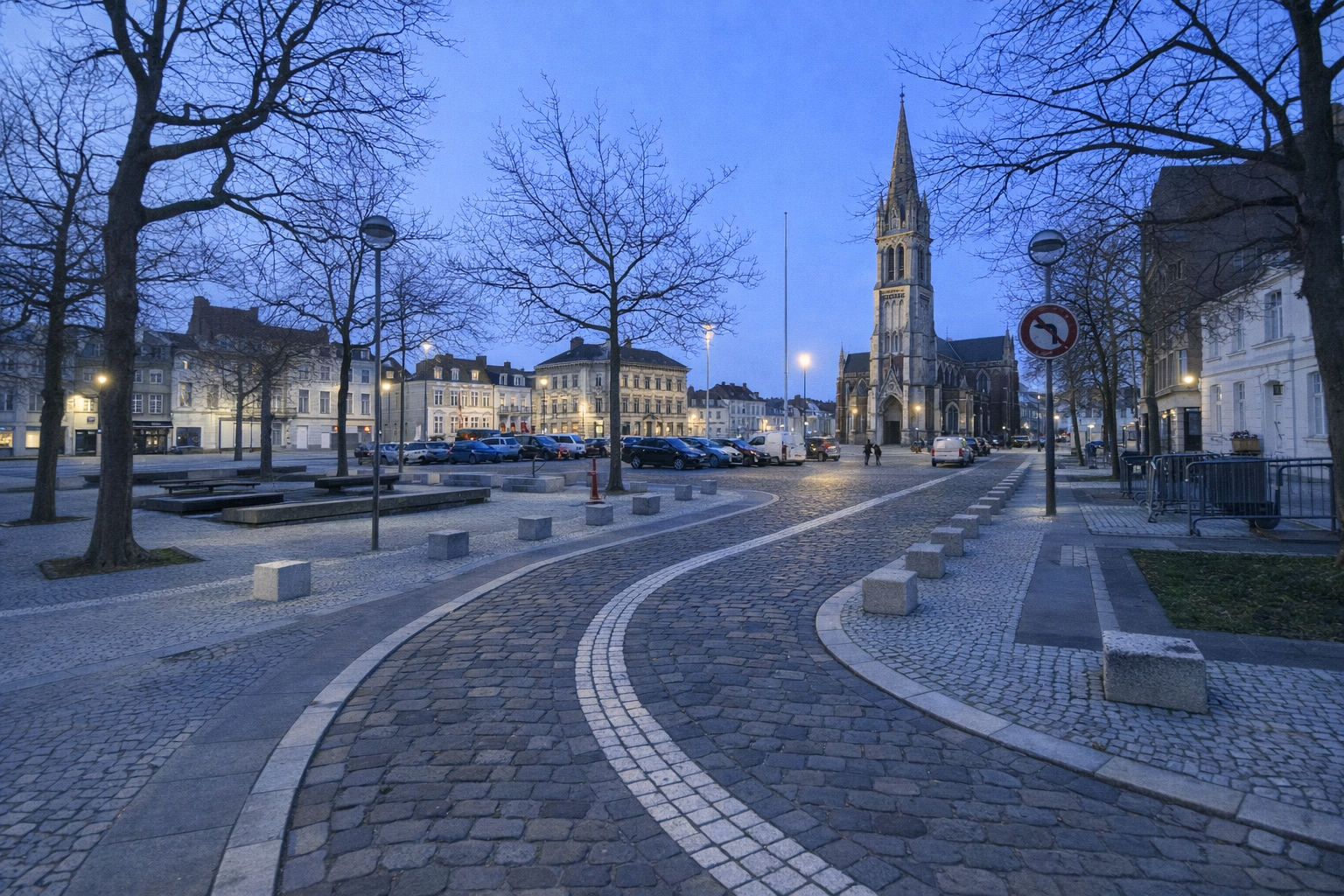 Église Saint-Pierre, place Crèvecœur à Calais